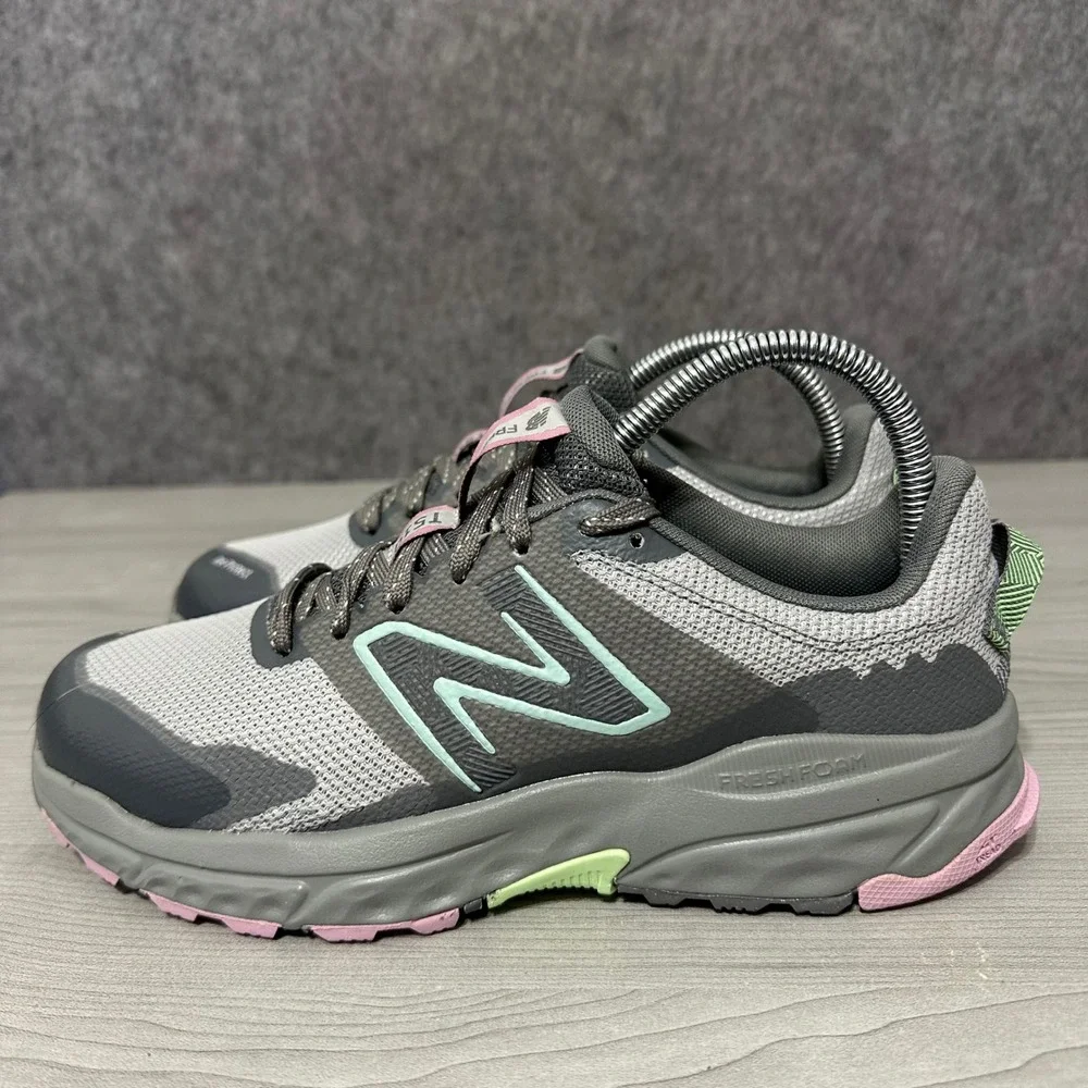 NEW New Balance Fresh Foam 510v6 Trail Running Shoes Womens 8‎ Grey Lilac Cloud